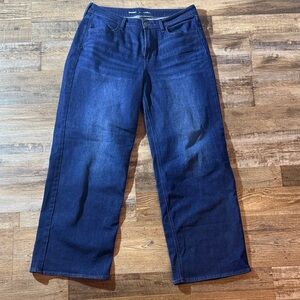 Old Navy Wow Wide Leg Jeans Dark Wash